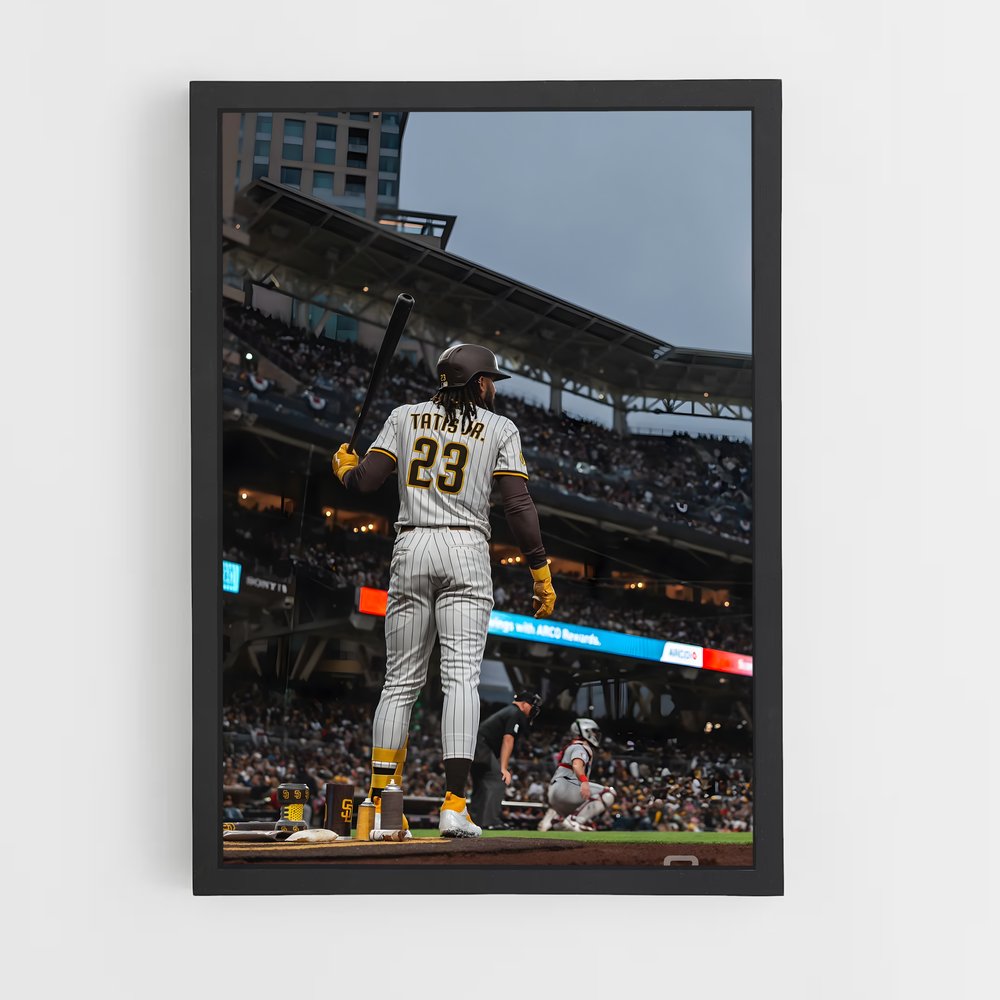 Poster Fernando tatis dégagée – affiche Baseball (vue 2)